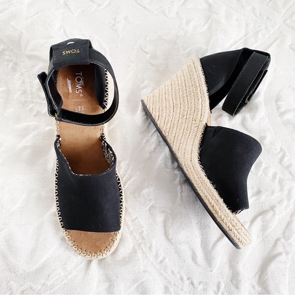 TOMS Marisol Espadrille Wedge Sandal Size 11